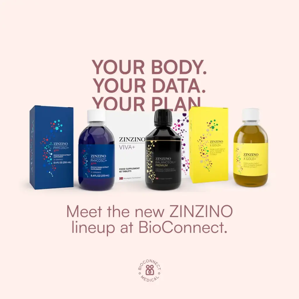 The Zinzino Lineup at BioConnect Medical: Test-Based Nutrition